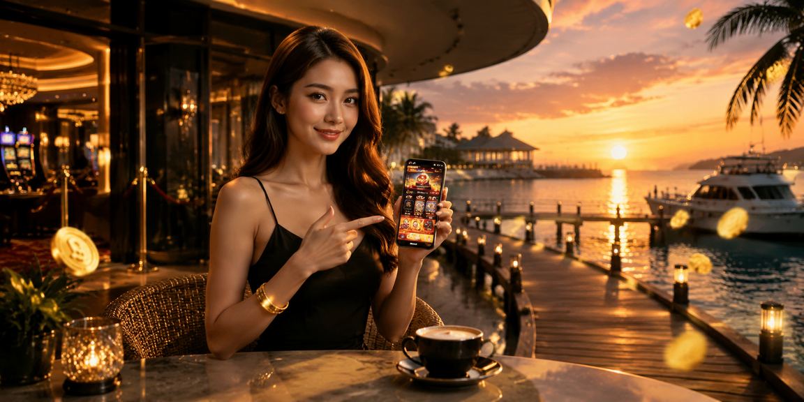 Suasana meja baccarat VIP di f95zone dengan gaya tempatan Kota Kinabalu